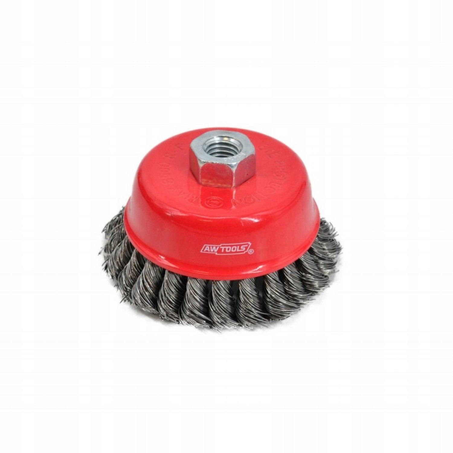 AW-TOOLS Schijfborstel 65mm M14 - Krachtig Reinigen en Ontbramen