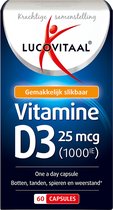 Lucovitaal Vitamine D3 25 mcg 60 capsules