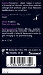 Verpakking van LucoVitaan Haar Volume capsules, met informatie over dosering, bewaren en ingrediënten. 30 capsules, 12 g netto gewicht.