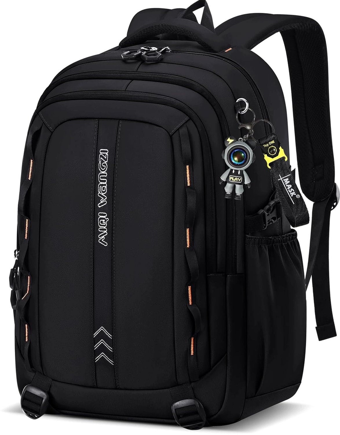 Waterdichte Schoolrugzak 36L 15.6" - Duurzaam & Stijlvol Zwart