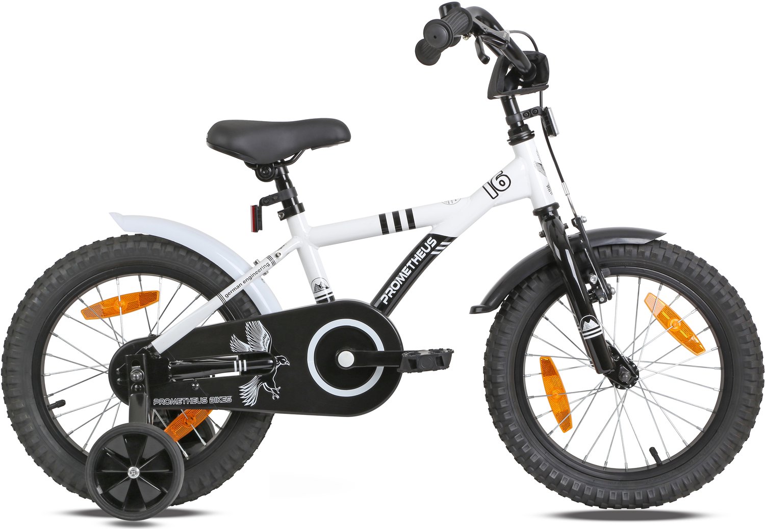 Kinderfiets 16 inch - Jongensfiets / Meisjesfiets - Vanaf 4-5 jaar