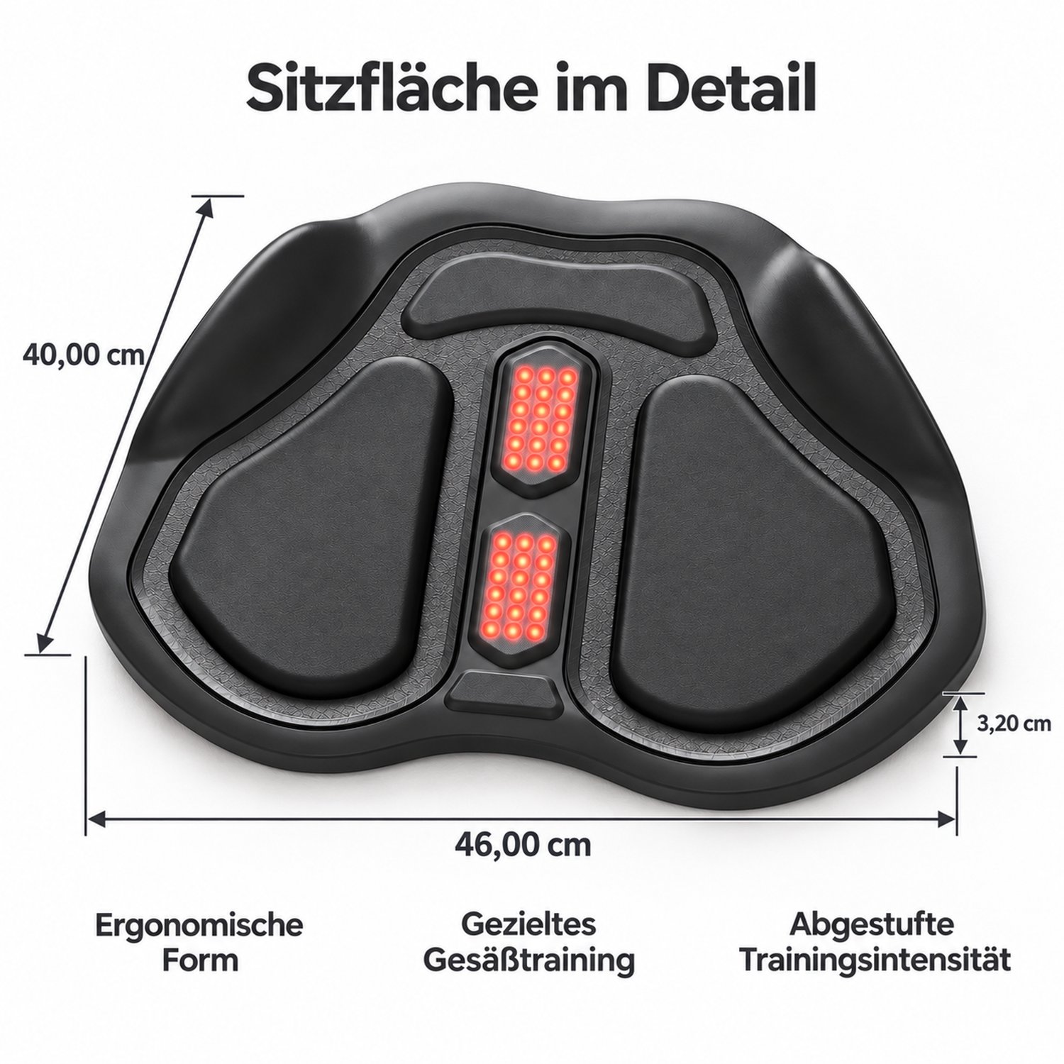 EMS Po-trainer – 9 programma‘s – 20 intensiteiten