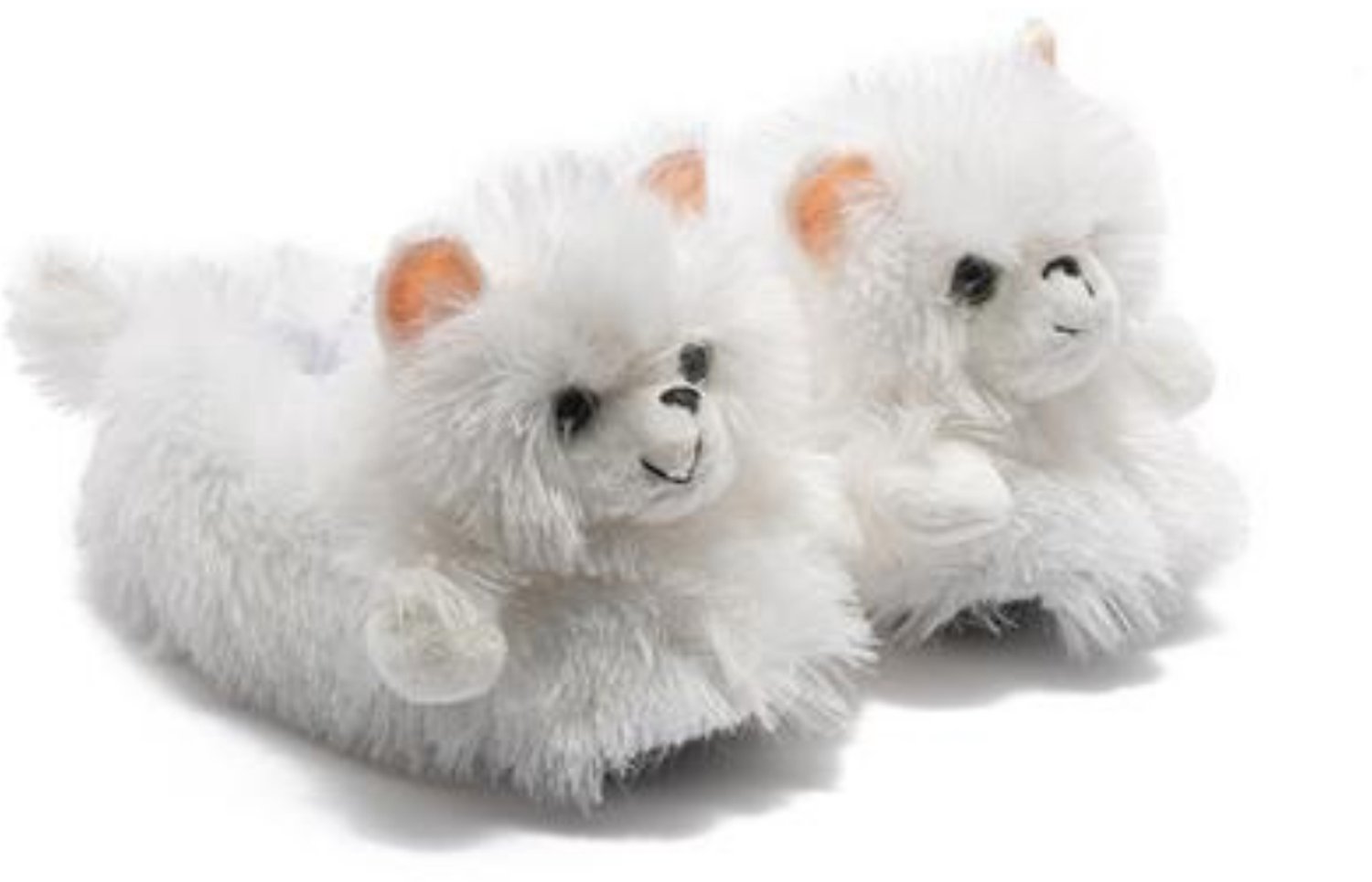 Berussa - Twigy Witte Kat Dames Pantoffels – Pluche Katten Sloffen – Warm & Antislip – Maat 36 t/m 41 – Origineel Cadeautje
