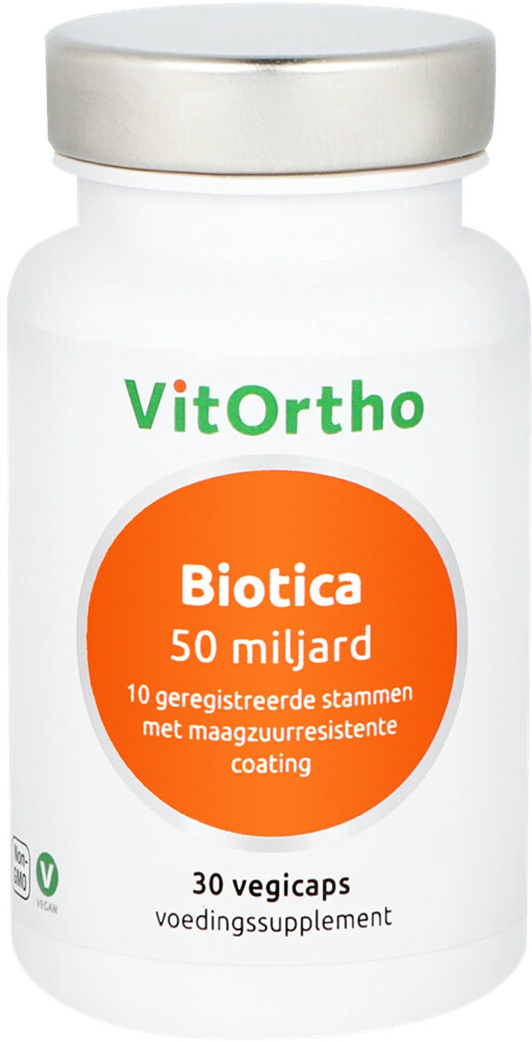 Vitortho - Biotica 50 Miljard - 2 x 30 capsules - Voordeelverpakking