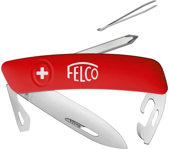 FELCO 504 Zwitsers zakmes (9 functies, 75 mm lemmet) — afbeelding 3