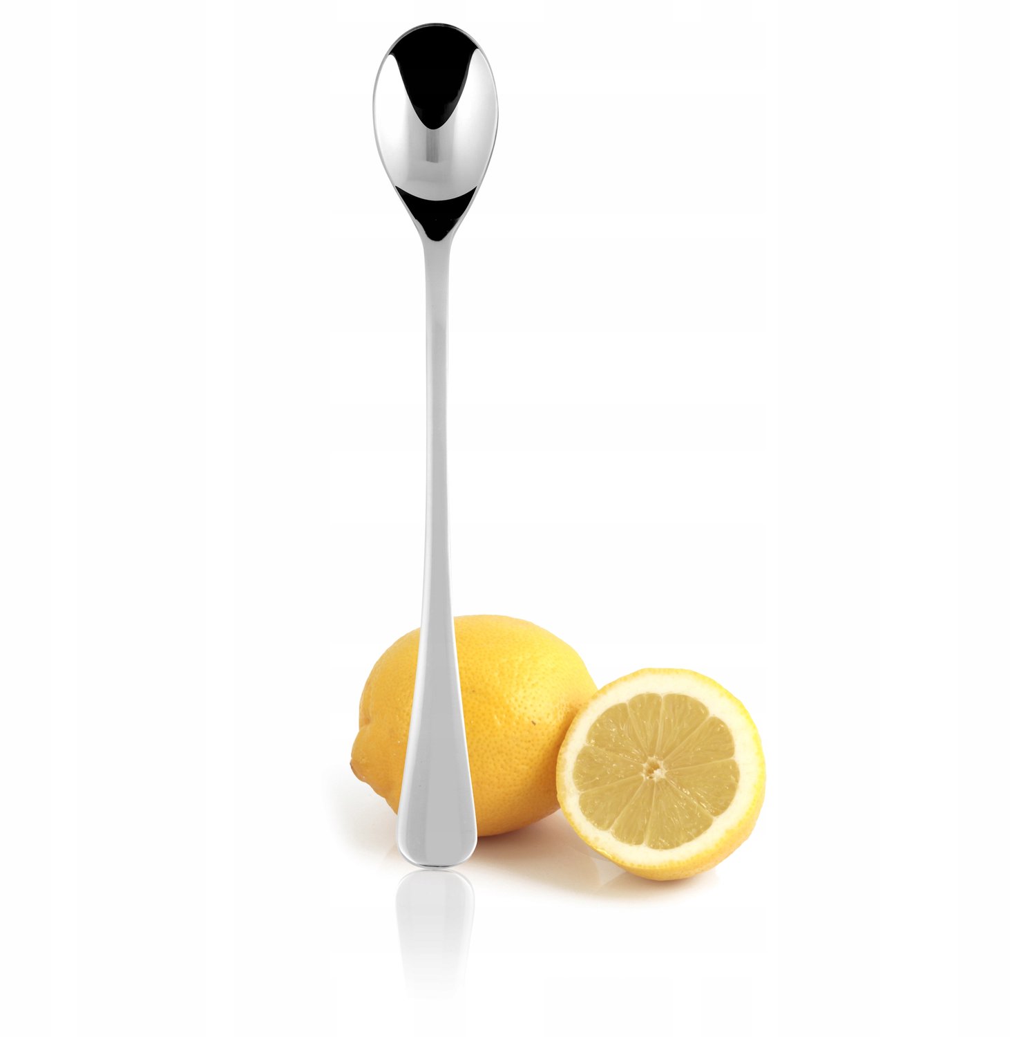 Lange Cocktaillepel RVS 20,9 cm - Ideaal voor Koffie, Latte & IJs