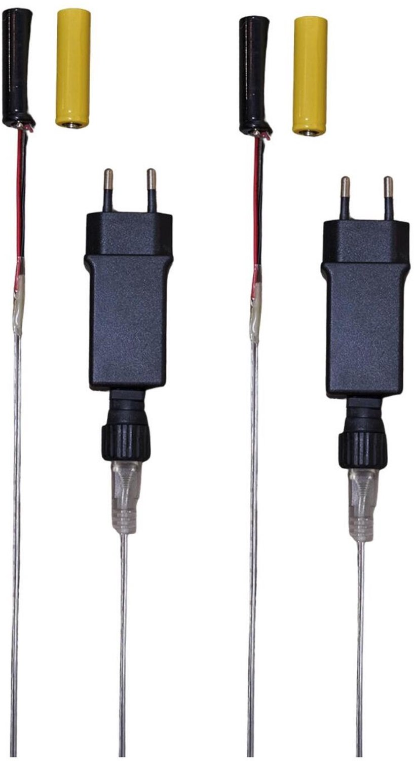 Batterijvervangers - voor 2x AAA batterijen - 2 apparaten - Batterij Eliminator - batterij adapter