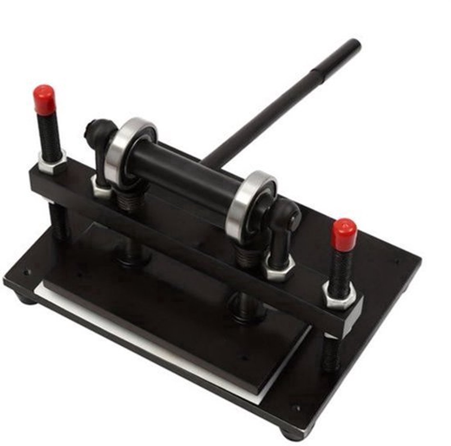 Leren Snijmachine – Handmatige Stansmachine – Embossing Machine – Press Cutter – Faux Leather Cutter – Zwart – Verstelbare Druk – Stabiele Constructie