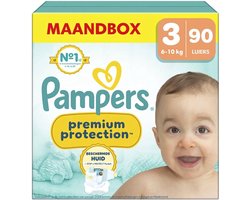 Pampers Premium Protection size 3 - 90 Luiers (3x30)