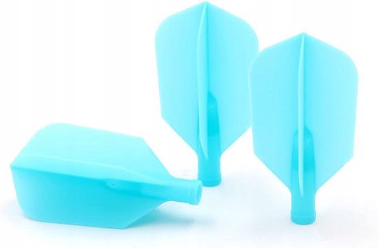 CUESOUL AK4 Smalle Dart Flights Blauw - Set van 3 van Cuesoul — afbeelding 3