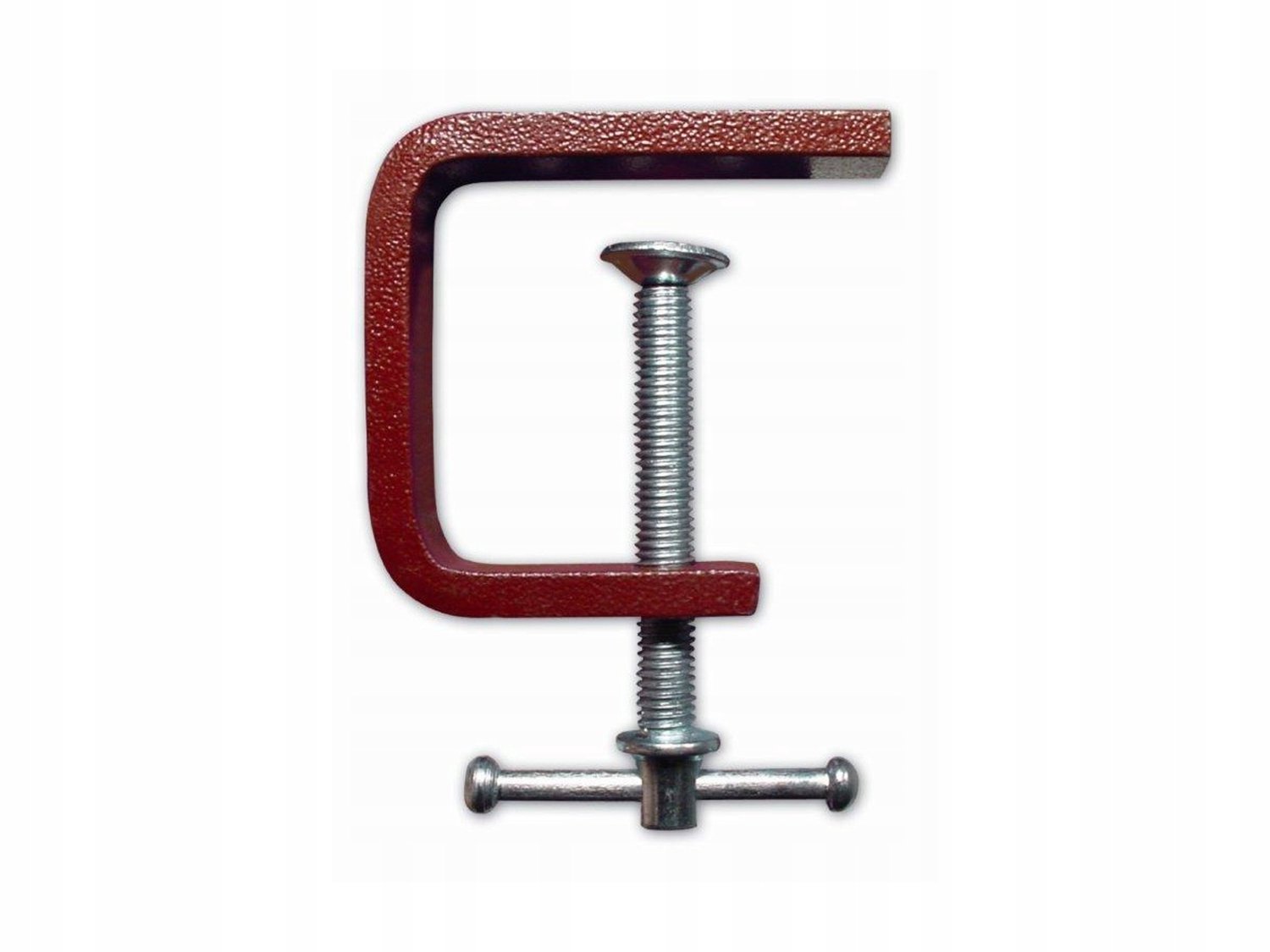 PIHER Lichte G Spanklemmen Set - Kleine Lijmklemmen - Stalen 16x6mm staaf - T-handgreep- 7 cm Klembereik - 1 Stuk