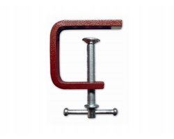 PIHER Lichte G Spanklemmen Set - Kleine Lijmklemmen - Stalen 16x6mm staaf - T-handgreep- 7 cm Klembereik - 1 Stuk