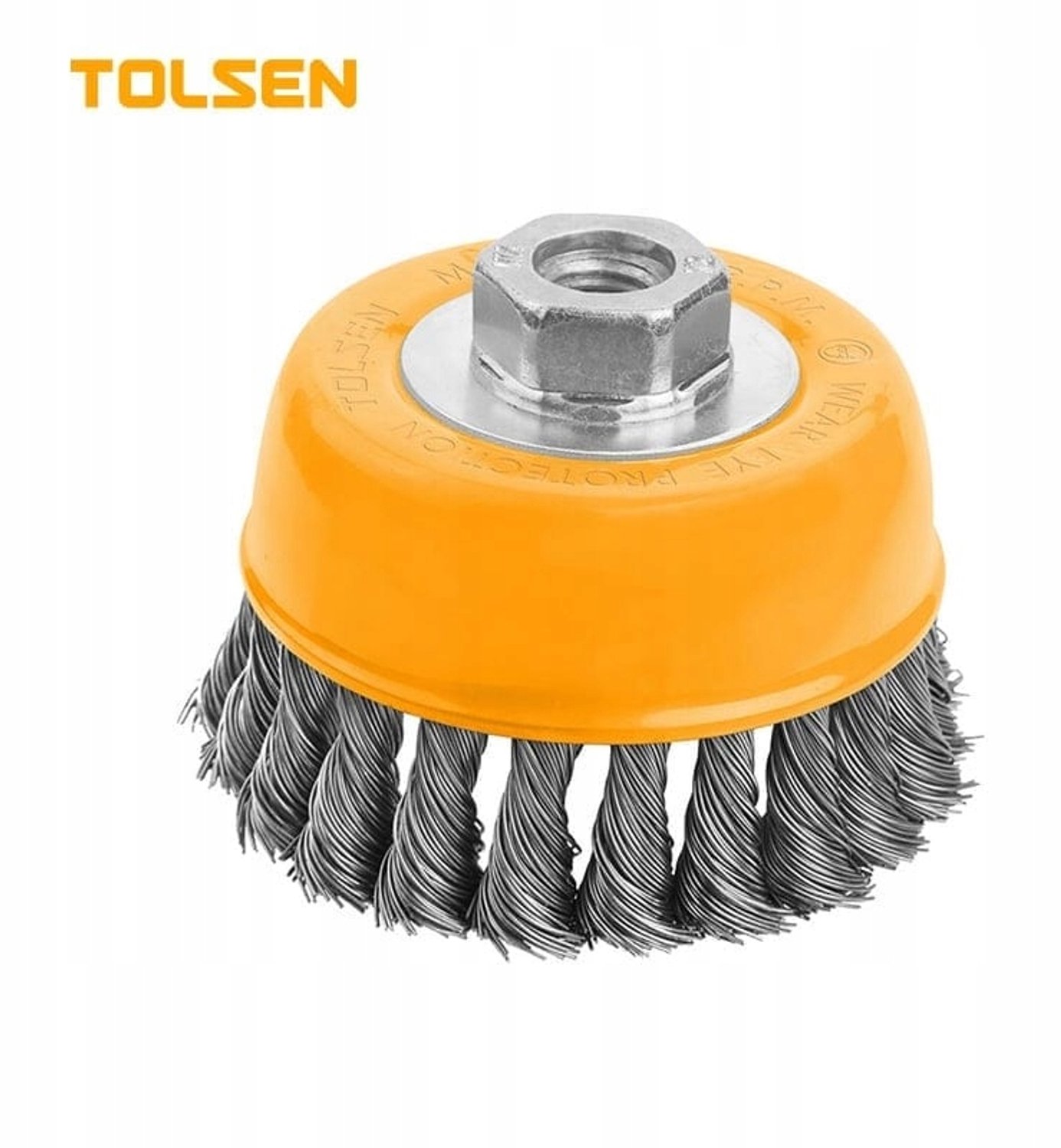 Tolsen Staalborstel M14 75mm - Verf & Roest Verwijderen