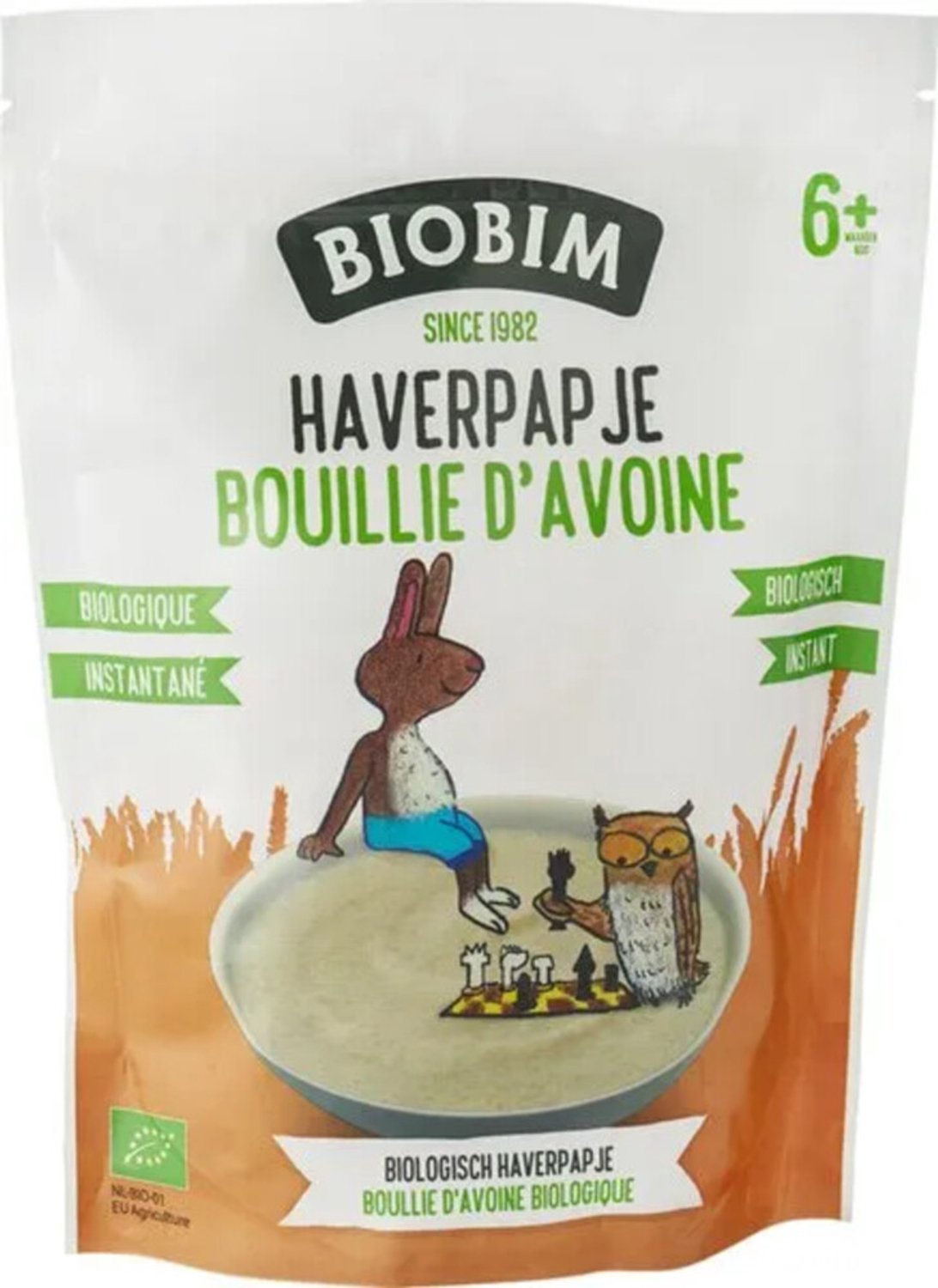 Biobim Haverpapje 6+ Bio 200 gr