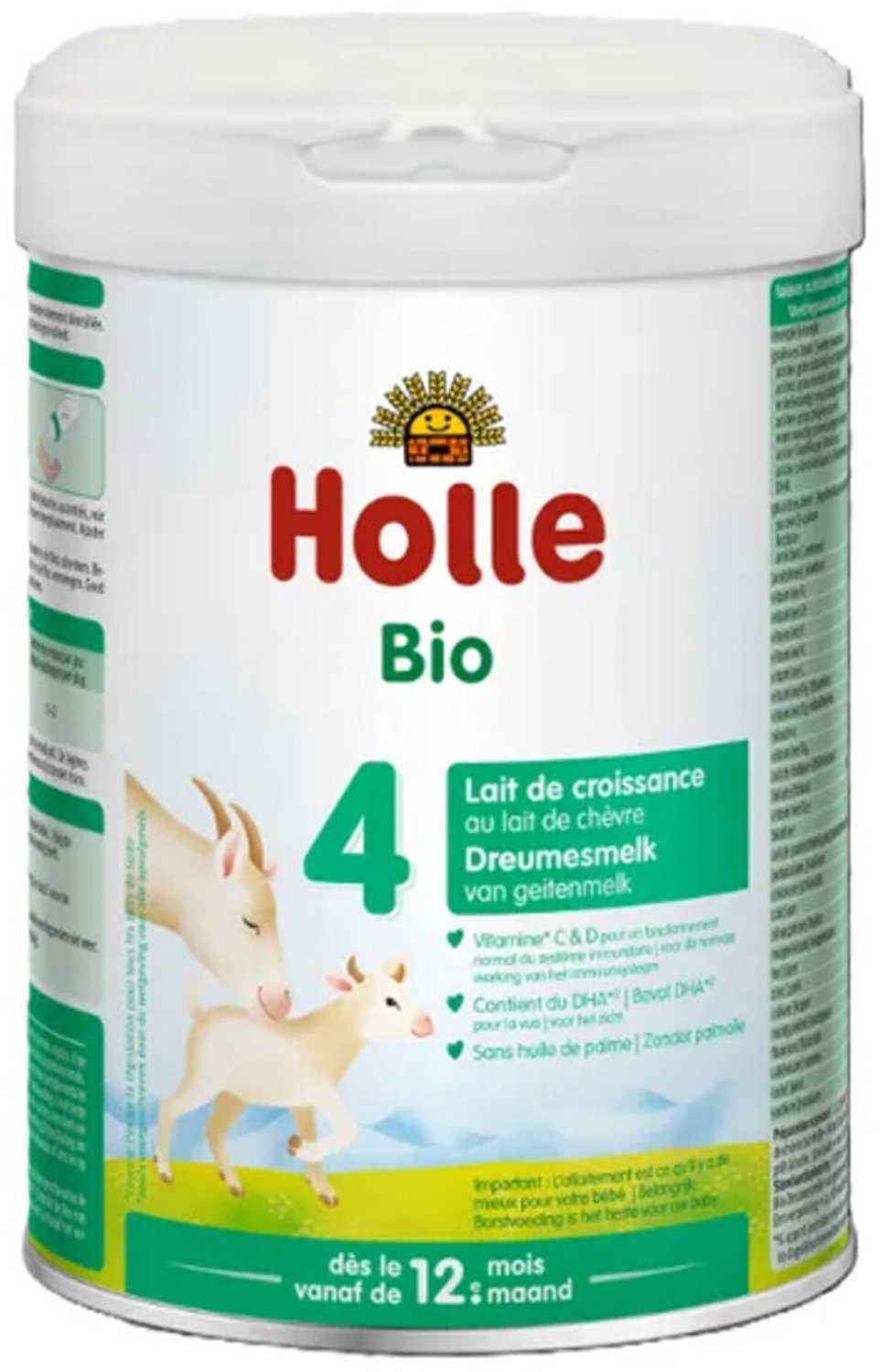 Holle Bio Opvolgmelk Geit 4 800 gr