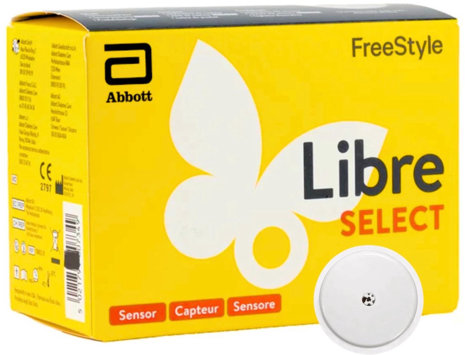 FreeStyle Libre Select CGM Glucosesensor – 15 Dagen Zonder Prikken