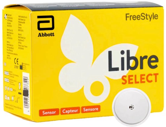 FreeStyle Libre Select CGM Glucosesensor – 15 Dagen Zonder Prikken
