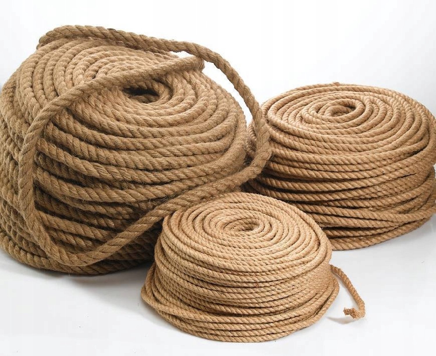 Merkloze Jutekous 30mm x 10m - Dik, Decoratief, Bruin