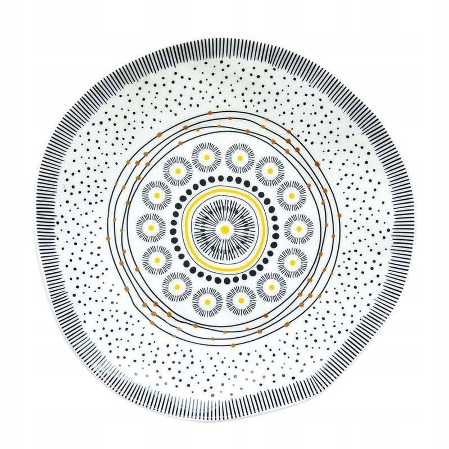 Easy Life Organic Dessertbord 21cm - Uniek Afrikaans Design