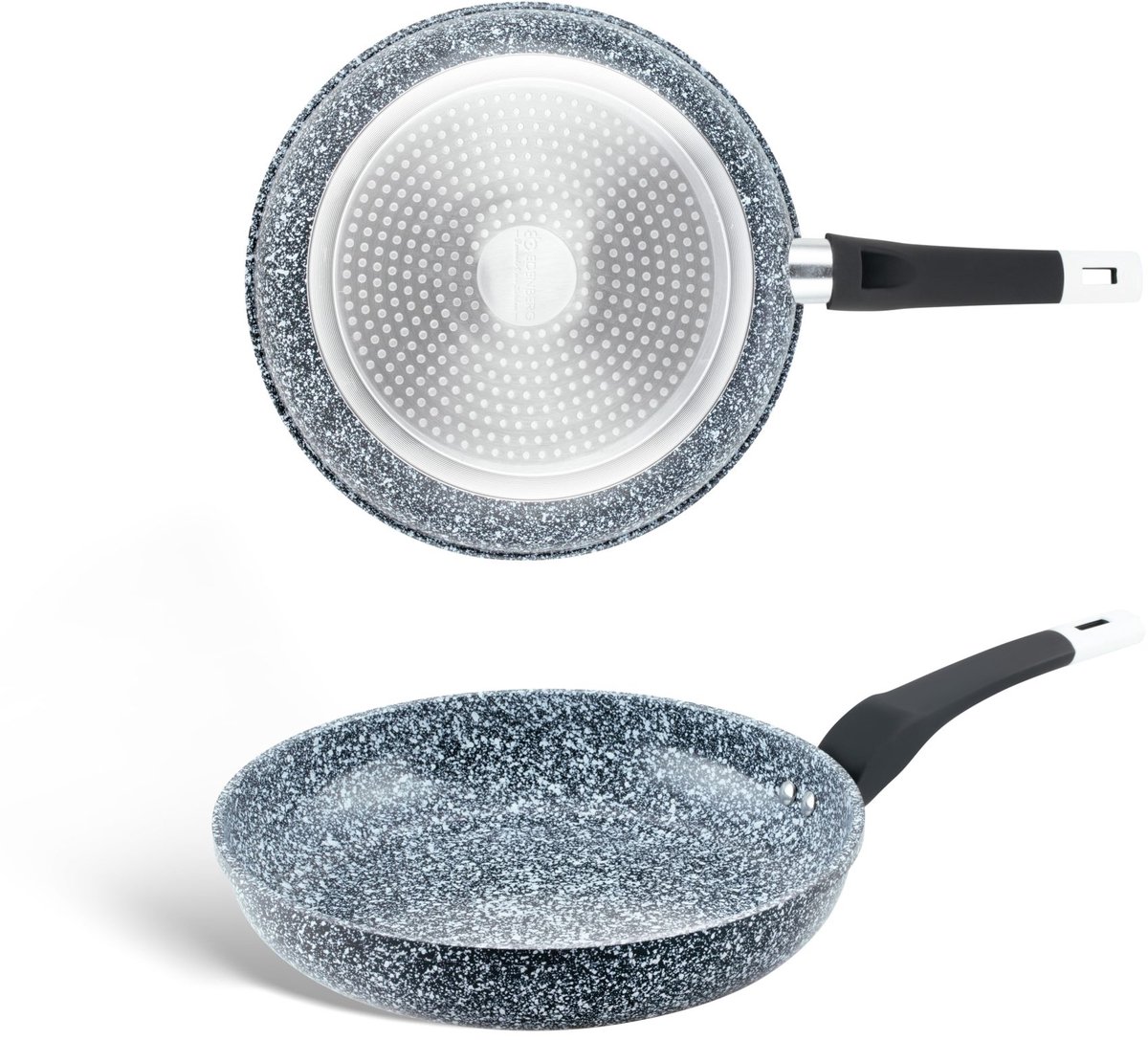 Granitowa Patelnia 30cm - Geschikt voor Gas & Inductie