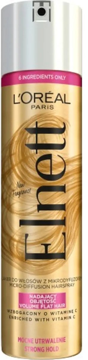 Elnett Hair Spray With Micro-Diffuser For Volume 200ml