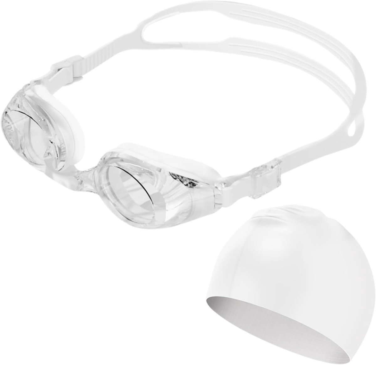 Druppelvrije zwembril voor volwassenen, uniseks ontwerp, anti-condens en UV-bescherming voor optimaal zwemcomfort
