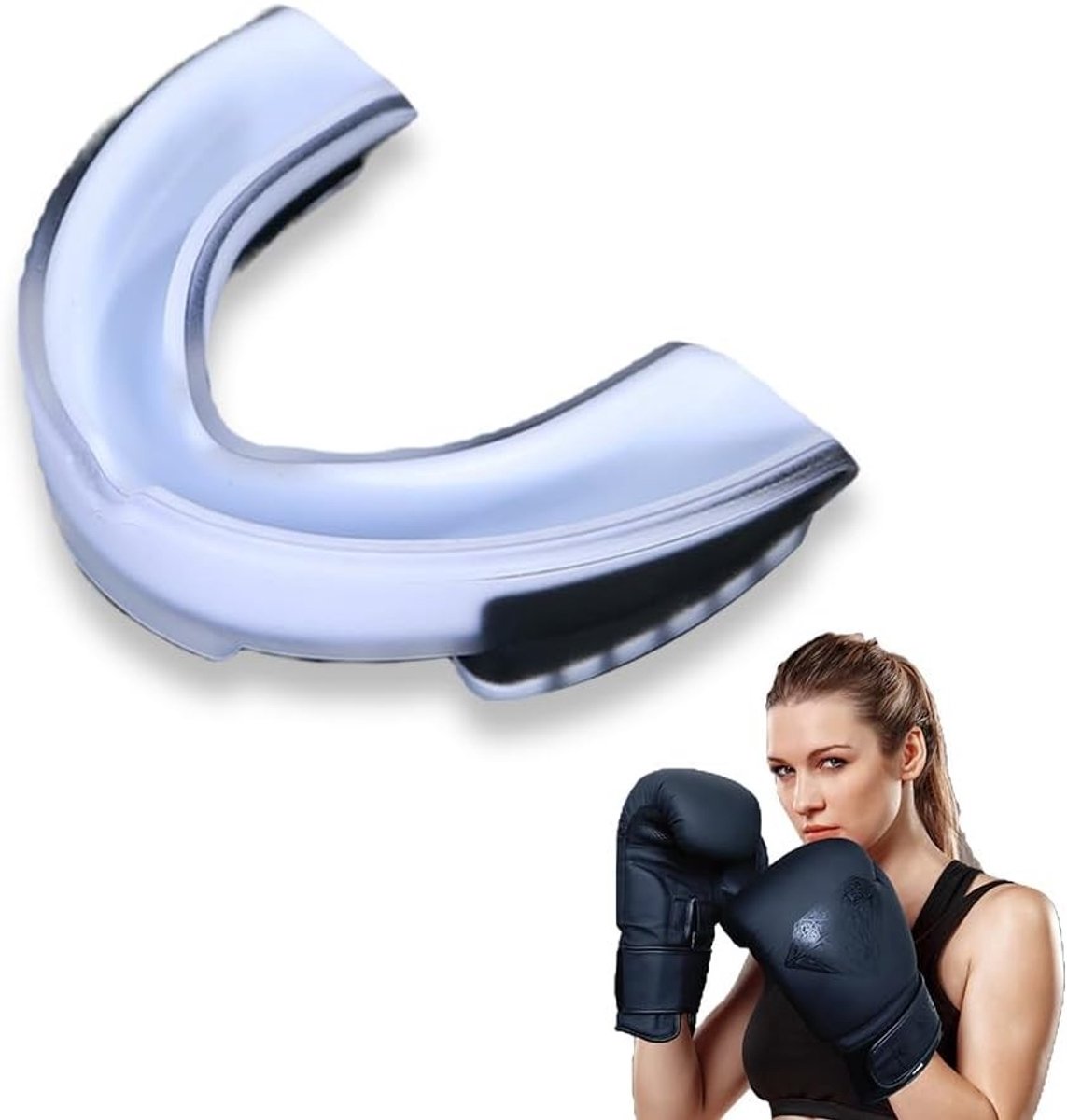 Professionele Mondbeschermer voor Volwassenen en Kinderen, Ideaal voor Kickboxing, Rugby, Boksen en Vechtsporten