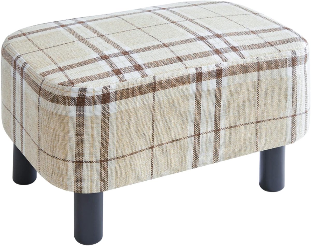 VH Supplies® Voetenbankje of Poef - Voetenbankje - Hockers en Poefen - 42 x 29 x 23 cm