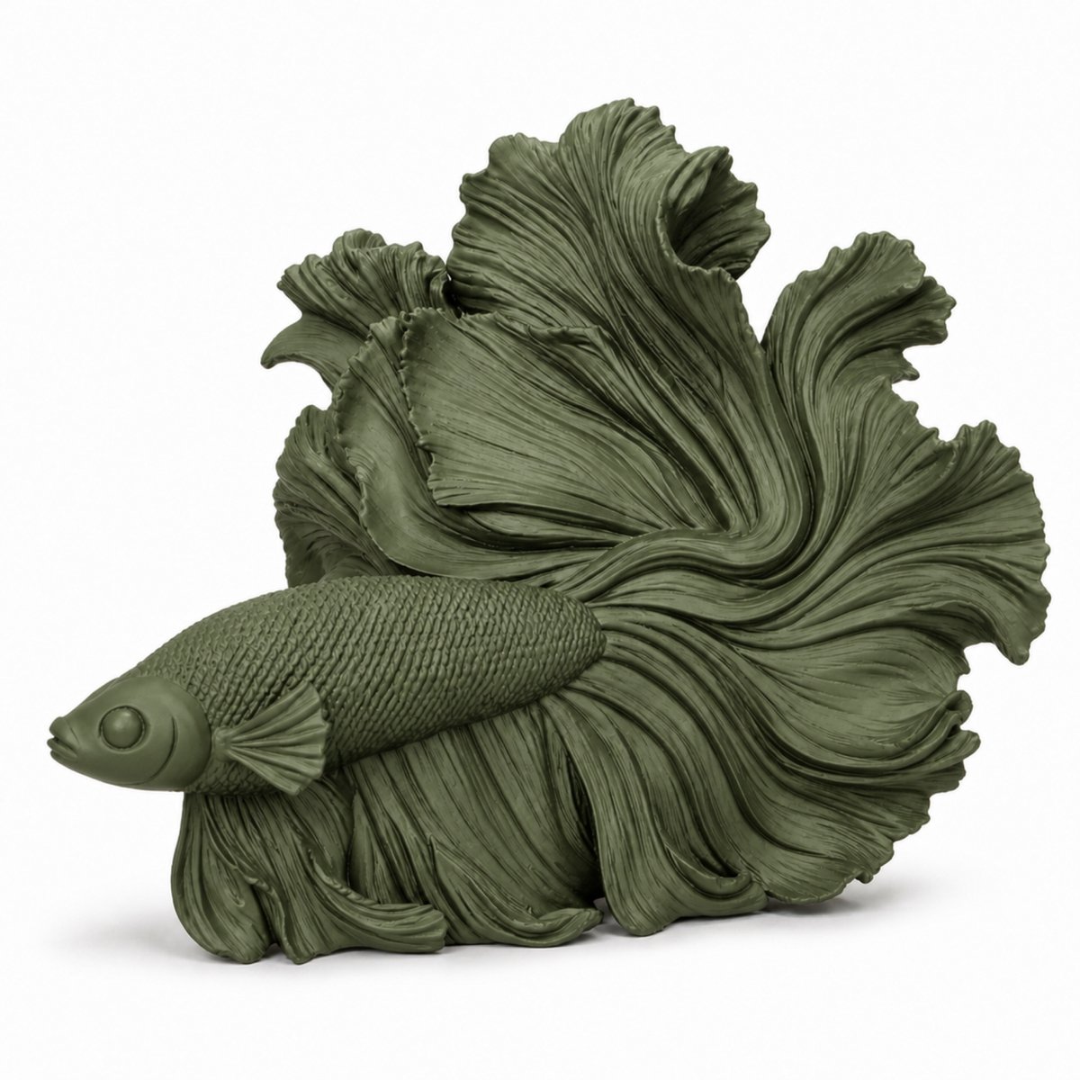 Fiastra Betta vissenbeeld - Mosgroen