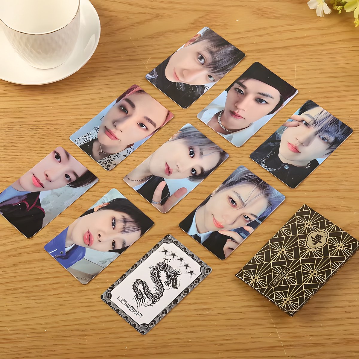 KPOP Stray Kids 5-STAR The 3rd Album Photocard variant B Dragon [Fotokaarten]