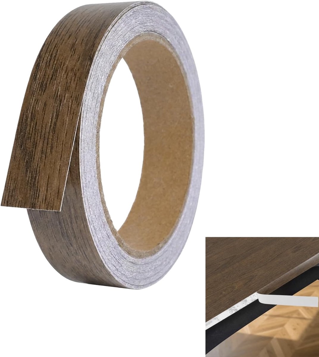 Meubelaccessoire - Specificatie 10 m - Materiaal hout - Zelfklevend - Voor woonkamer slaapkamer hal kantoor of ontvangstruimte - Ontworpen als decoratief accent voor een verzorgde presentatie - Voor dagelijks gebruik