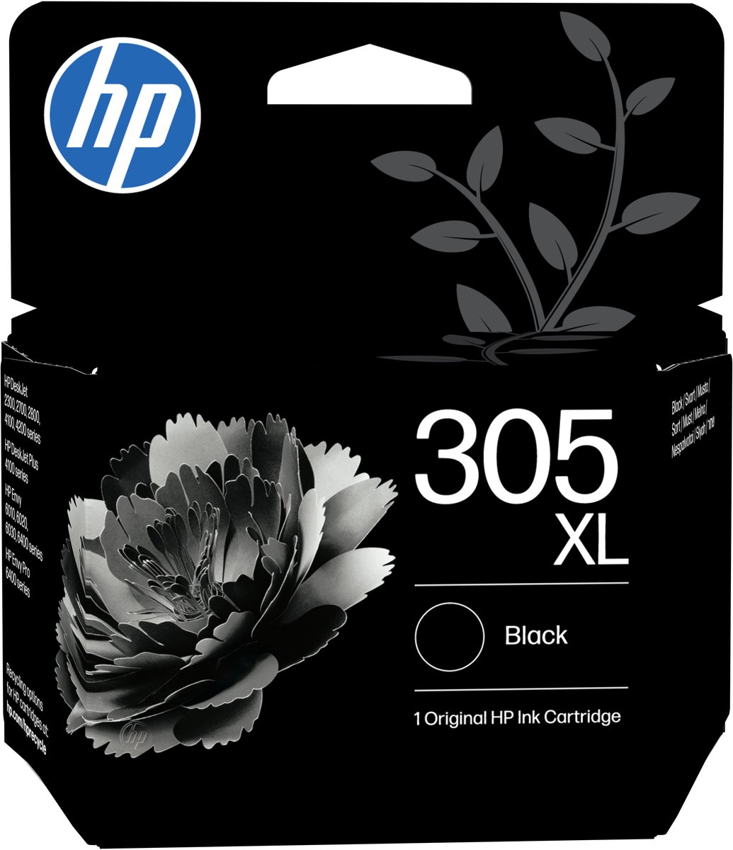 HP 305XL originele high-capacity zwarte inktcartridge
