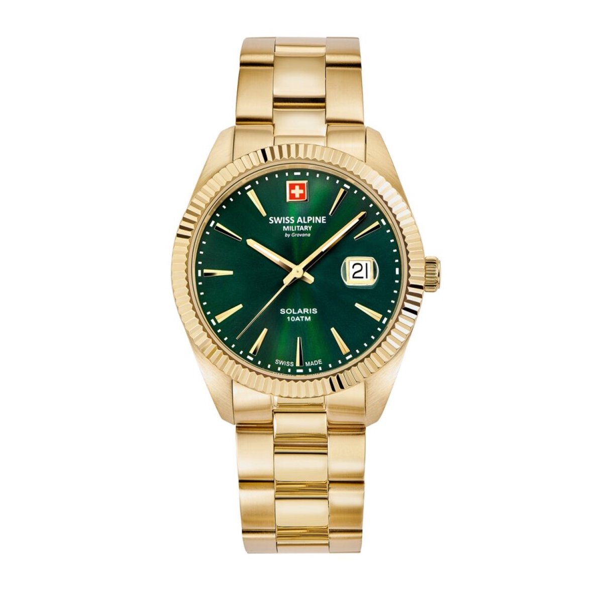 Swiss Alpine Military - 7016.1114 - Polshorloge - Heren - Kwarts - Solaris