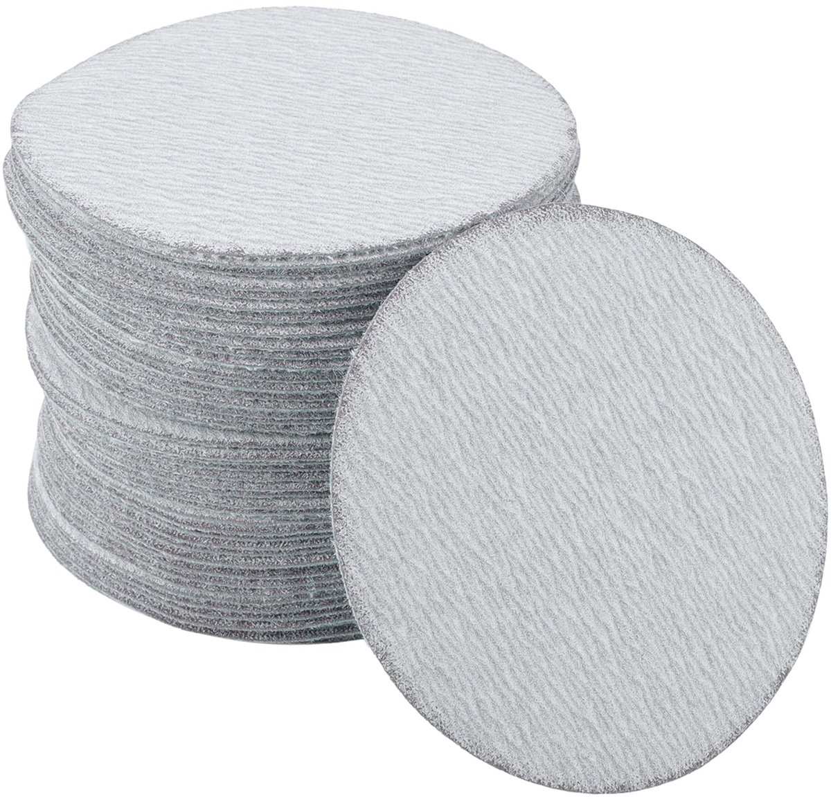 Elzusha - Schuurpapier Klittenband 7,5 x 7,5 cm - 50 stuks P400