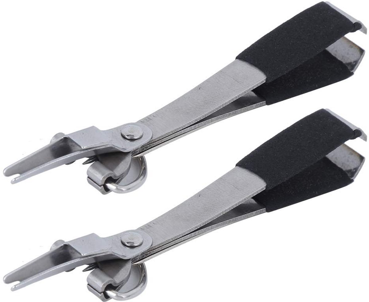 Elzusha - Multifunctionele Vislijnclipper met Nubuck Handvat