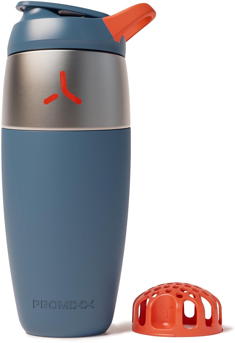 Elzusha - RVS Shaker 950ml met Lekvrije Deksel voor Eiwitshakes