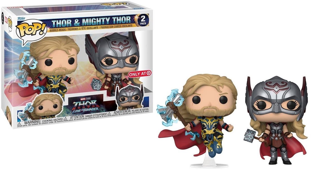 Elzusha - Thor Love & Thunder - 2PK Vinyl Figuren - Verzamelen - Cadeau-idee