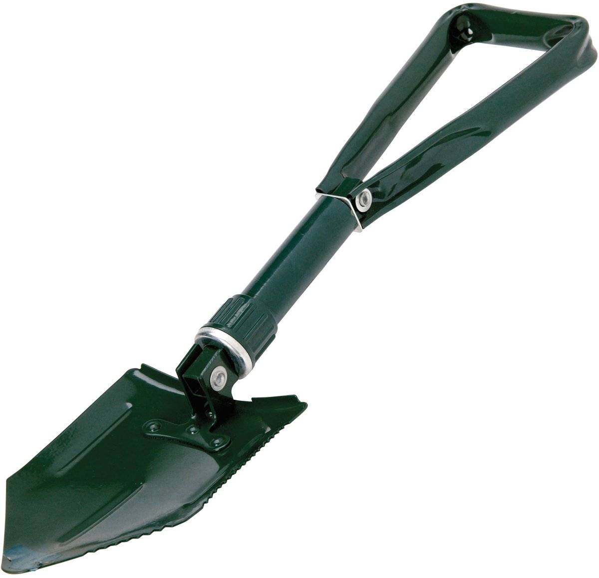 Elzusha - Opvouwbare metalen schep - Met ergonomische handgreep