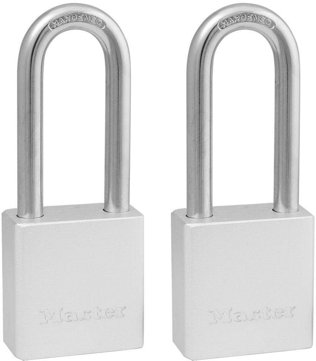 Elzusha - Set van 2 Stalen Hangsloten met Versterkte Beugel