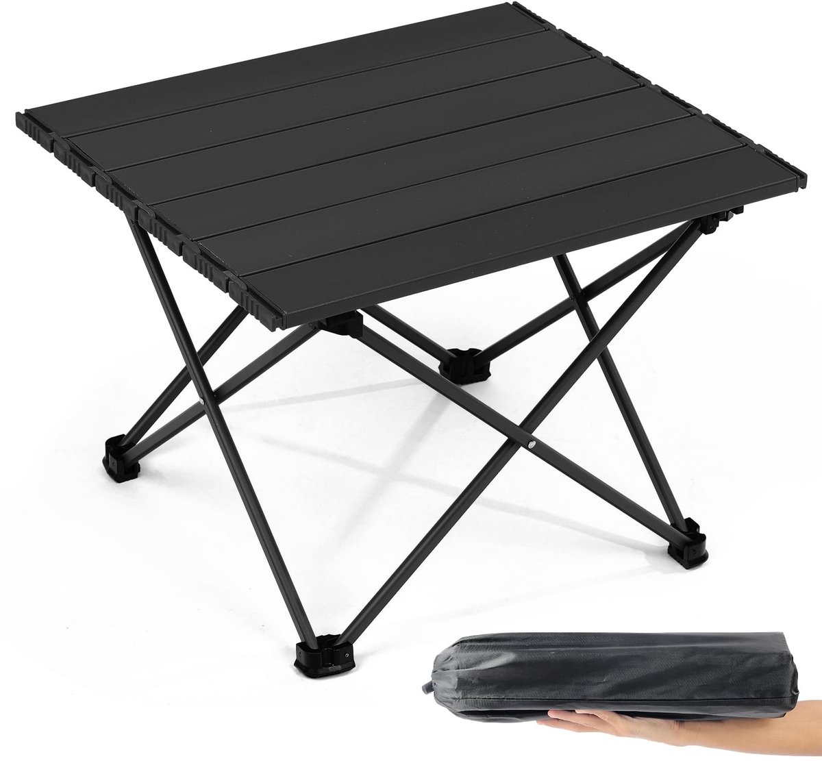 Elzusha - Opvouwbare Aluminium Picknicktafel met Draagtas