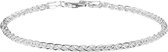 GLAMS - Bracelet Queue de Renard 2,5 mm 19 cm - Argent