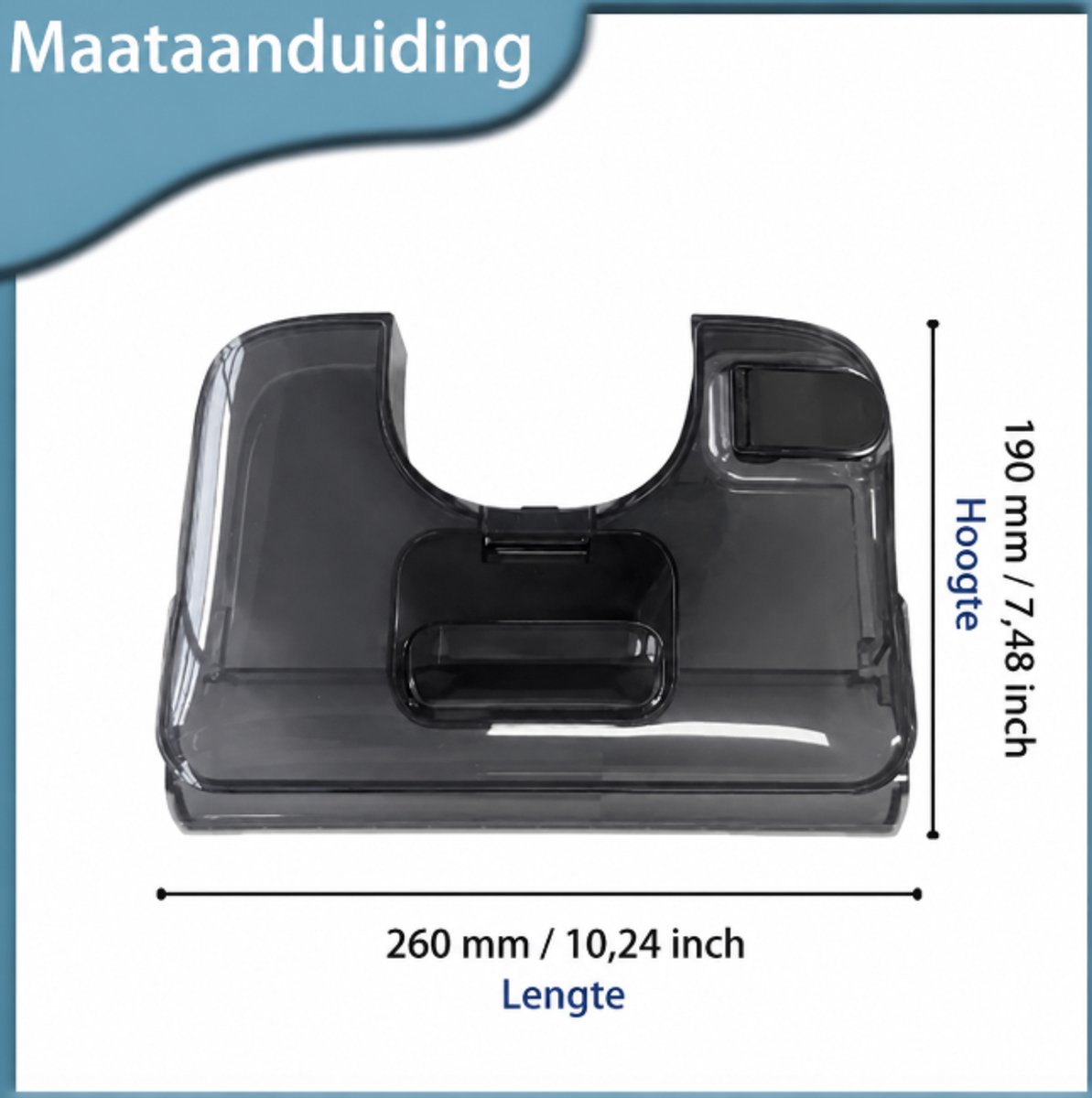 Watertank voor Stofzuiger – Compatibel met Tineco Floor ONE i6 Stretch Ultra / Stretch S6 / i5 Stretch – Vervangende Watertank voor Vloerreiniger – foto 3