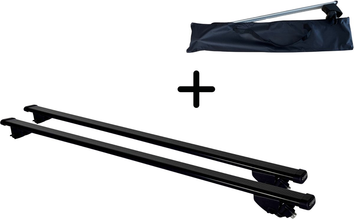 Farad dakdragers BMW X3 G01 2018 t/m 2024 gesloten dakrailing - 75 kg laadvermogen - Met opbergtas