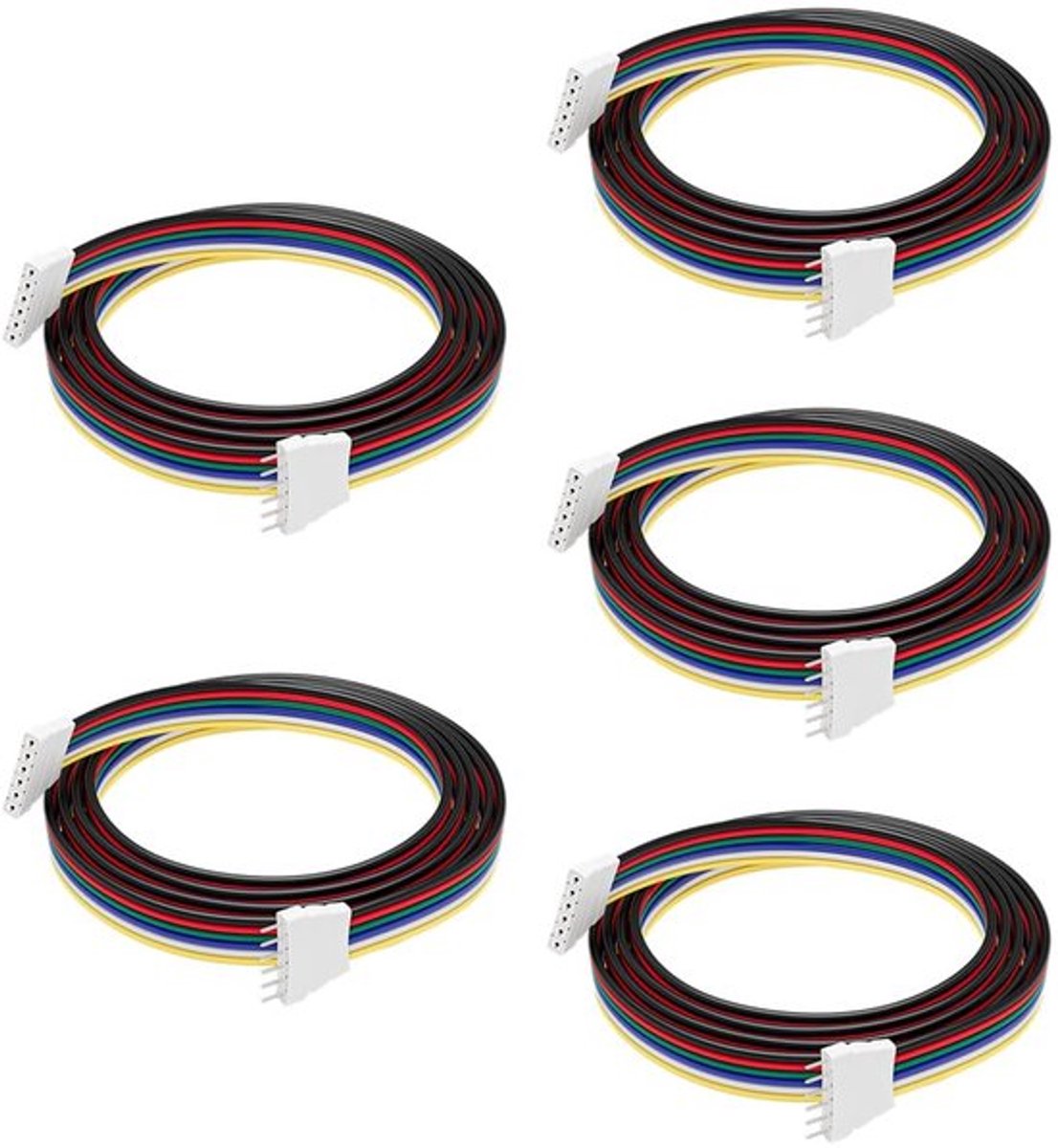 Store_9 - 6pin Jst-sm LED-stekker - LED-strip aansluiting - 0,5 meter kabel