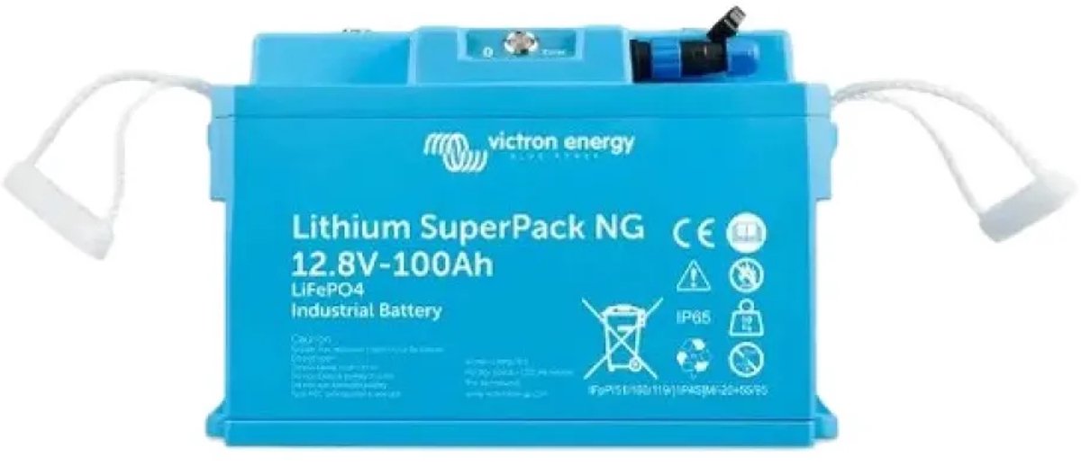 Victron Energy Superpack 12.8v-100ah Ng Lithiumbatterij Blauw