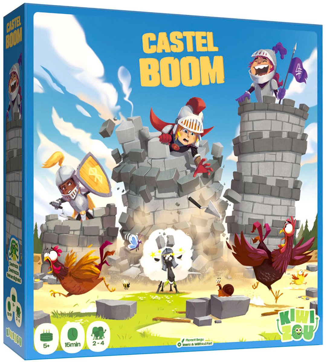 CASTEL BOOM, Bordspel, 5 jaar, 15 min, 15 min