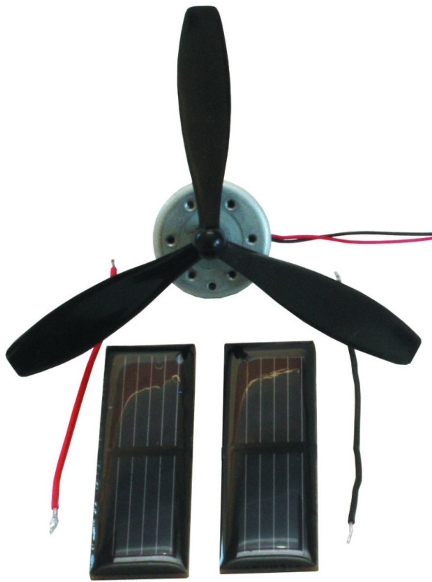 Solarset "Experience" | 2 zonnecellen en propeller| Startersset