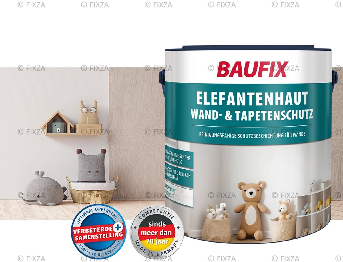 Transparante Muurcoating – Afwasbare Beschermlaag voor Muurverf & Behang – Zijdeglans – 2,5L