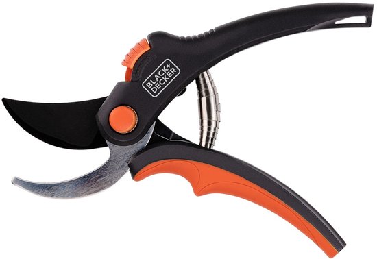 BLACK+DECKER Tuinschaar - Gehard Stalen Bladen - 13 MM - Zwart/ Oranje van Merkloos	 — afbeelding 5