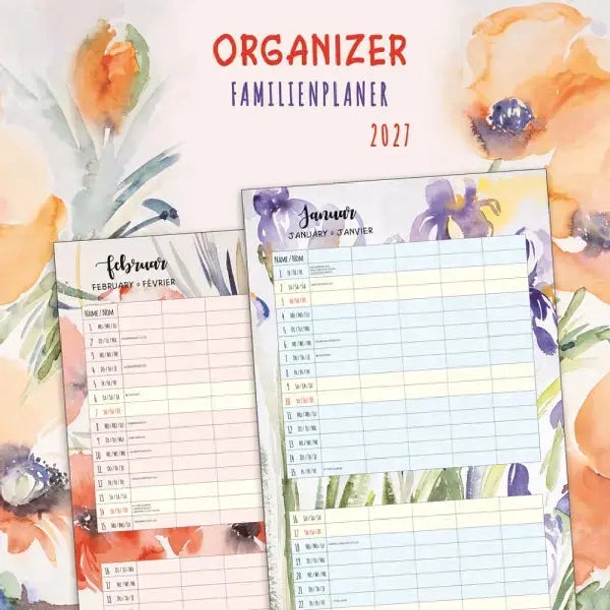 Organizer Kalender 2027
